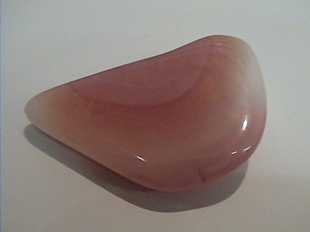 Tumbled Stone - Pink Botswana Agate